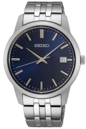 ساعت مچی سرمه ای مردانه 40 میلی متر Seiko - کد 90292817