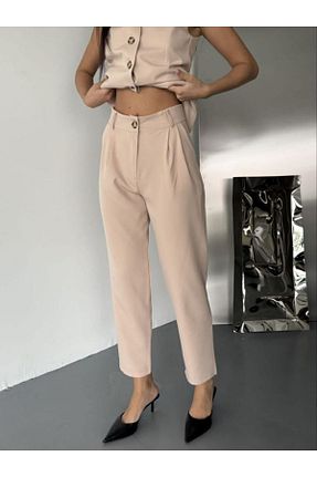 ست بالاتنه و پائین تنه بژ زنانه بافتنی jennyfer garment - کد 889913070