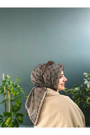 روسری مشکی پنبه پلی استر Onur - کد 889074977