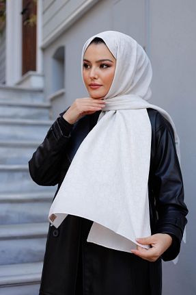 شال بژ زنانه پلی استر Armine - کد 889092813
