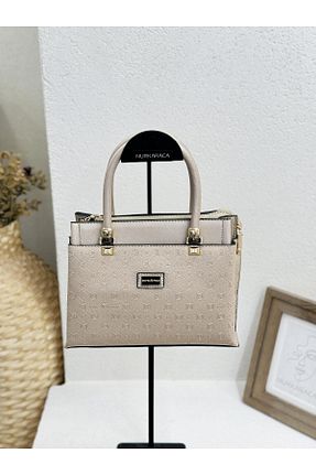 کیف دستی قهوه ای زنانه چرم مصنوعی Silver Polo - کد 834839962