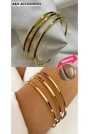 دستبند استیل (فولاد) زرد استیل (فولاد) Meyras Touch - کد 889160443