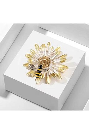سنجاق سینه رنگی زنانه فلزی Rachel Silver - کد 889158215