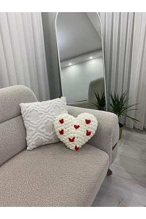 بالش سفید مخملی Genel Markalar - کد 887497413