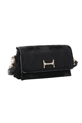 کیف دوشی مشکی زنانه چرم مصنوعی Bagacar - کد 889203054