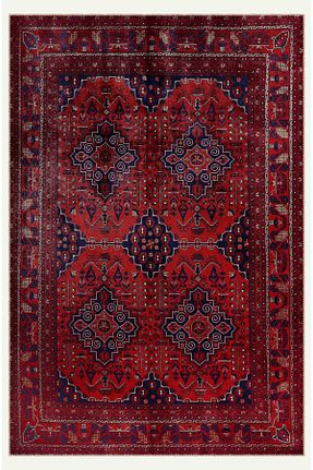 گلیم زرشکی پلی استر BigArts Home - کد 889152796
