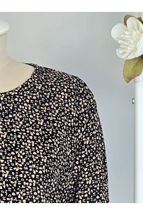 بلوز سایز بزرگ مشکی زنانه سایز بزرگ ENDAMIM - کد 889229223