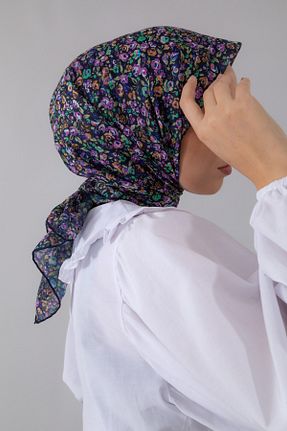 روسری رنگی پنبه ای SILKHOME EŞARP - کد 774235943