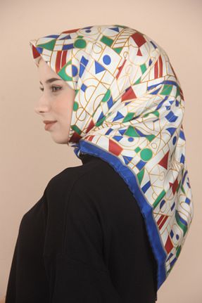 روسری سرمه ای İpek Tivil Levidor - کد 825779569