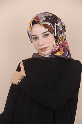 روسری طوسی İpek Tivil Levidor - کد 822528839