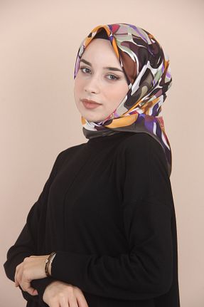 روسری طوسی İpek Tivil Levidor - کد 822528839