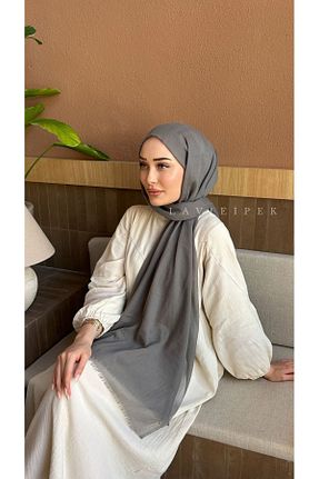 شال طوسی زنانه hkpolo - کد 889259324