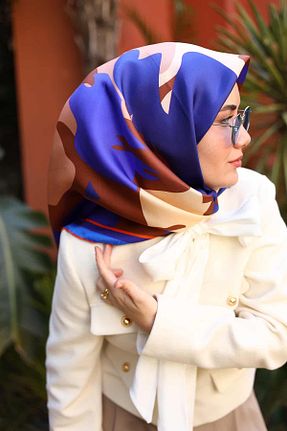 روسری متالیک İpek Tivil SİLKHOMEE - کد 854858038