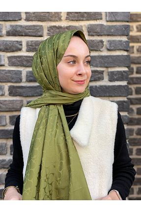شال خاکی زنانه پلی استر Loryan - کد 889274457