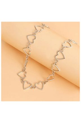 گردنبند جواهر طوسی زنانه فلزی jiansu - کد 884554315
