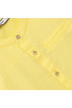 پیراهن زرد بچه گانه رگولار WANEX - کد 889331839