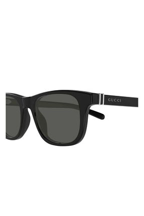 عینک آفتابی مشکی مردانه 53 Gucci - کد 889364908