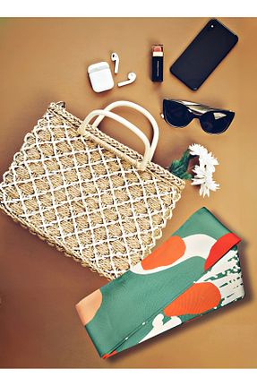 دستمال گردن سبز زنانه ویسکون Maia - کد 864908220