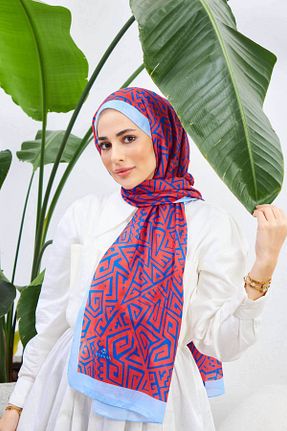 شال قرمز زنانه İpekhan - کد 786076810