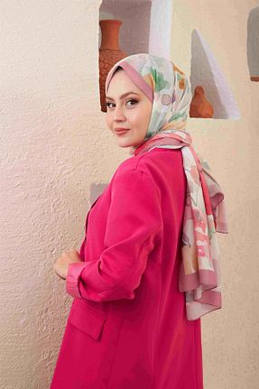 شال قهوه ای زنانه İpekhan - کد 743287362