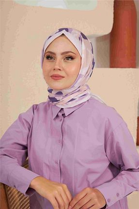 شال بنفش زنانه İpekhan - کد 743270910
