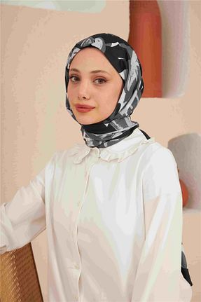 شال مشکی زنانه پنبه پلی استر İpekhan - کد 743270895