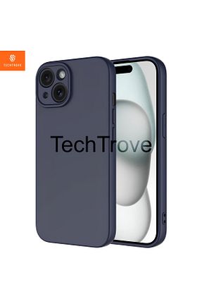کاور و قاب سرمه ای iPhone 15 Plus TechTrove - کد 889476108