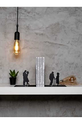 پایه کتاب مشکی فلزی elfmetal - کد 813641836