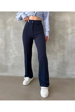 شلوار سرمه ای زنانه لیکرا Cacha Fashion - کد 880461620