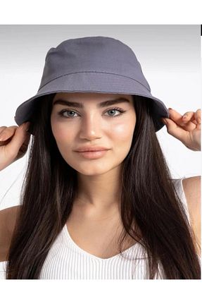 کلاه طوسی زنانه پنبه ای Wearflawless - کد 889532210