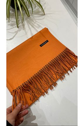 شال قهوه ای زنانه کشمیر Kaşmir - کد 889552123
