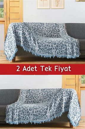 کاور مبل آبی پنبه Rell Home - کد 889547455
