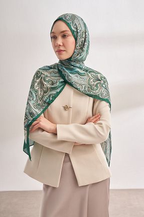 شال سبز زنانه پلی استر ARMANDA - کد 889554969