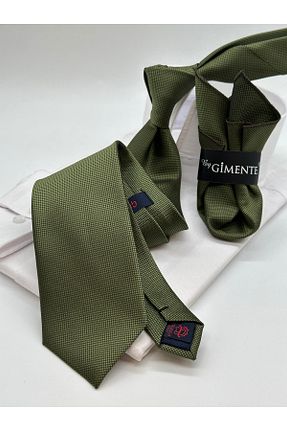 کراوات خاکی مردانه پلی استر Gutiero - کد 889547212