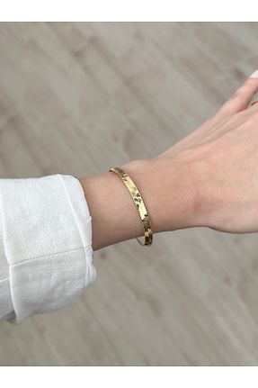 دستبند استیل (فولاد) طلائی روکش طلا XUPING JEWELRY - کد 889561274