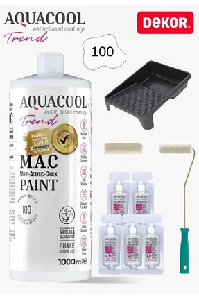 رنگ اکریلیک سفید Aquacool Trend - کد 690570291