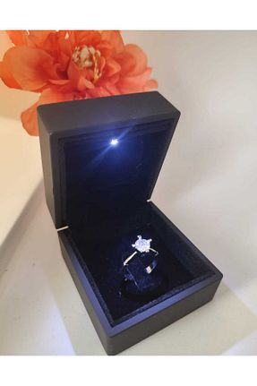 انگشتر استیل (فولاد) سفید زنانه استیل ضد زنگ HKN AVM ACCESSORİES - کد 882948819