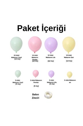 ریسه بادکنک Genel Markalar - کد 836982249