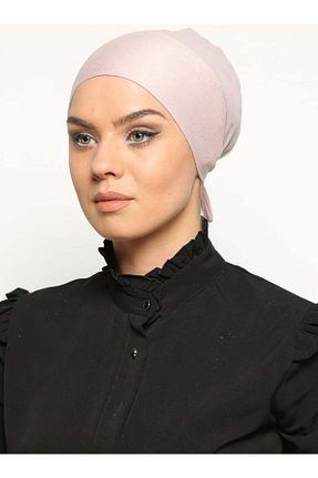 کلاه شنای حجاب صورتی زنانه Ecardin - کد 72263332