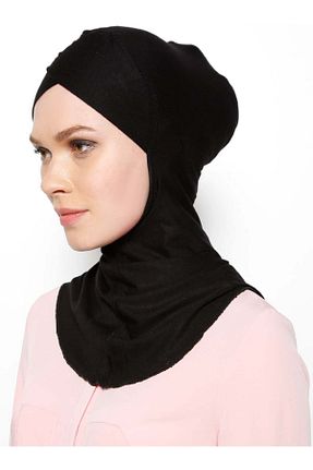 کلاه شنای حجاب مشکی زنانه Ecardin - کد 72263182