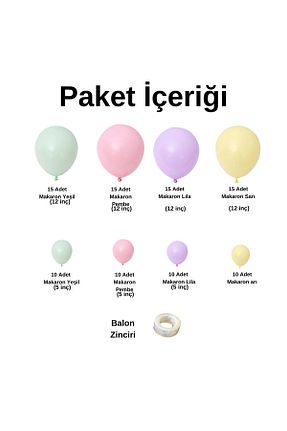 ریسه بادکنک Ata Parti Dünyası - کد 836982241