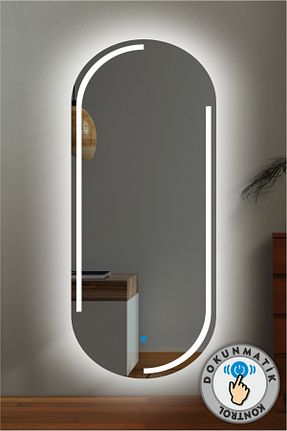 آینه سفید KaraçamDekor - کد 889706259