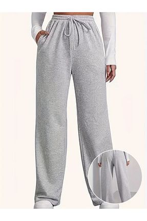 پائین تنه راحتی طوسی زنانه پنبه - الاستین yx yustex sport - کد 890471494