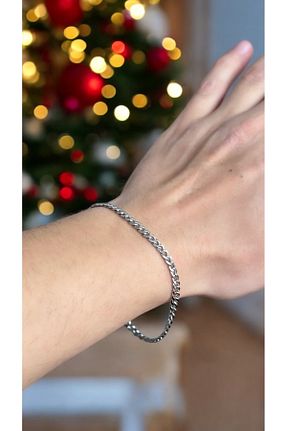 دستبند استیل (فولاد) نارنجی زنانه استیل ضد زنگ İNN JEWELLERY - کد 889704122