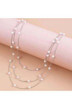 گردنبند جواهر زنانه مروارید MODAMAYS - کد 890481329
