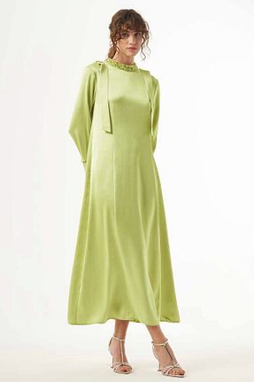 لباس حجاب سبز زنانه رگولار Nuss - کد 889711222