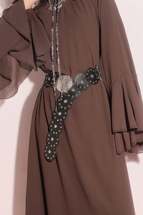 کمربند مشکی زنانه Manuka - کد 889715423