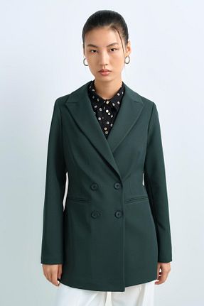 کت حجاب سبز زنانه Blazer Nihan - کد 889727752