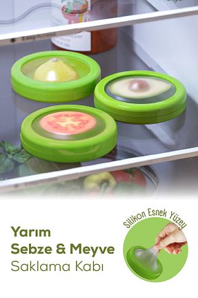 ظرف نگهداری سبز پلاستیک Vienev - کد 889767843
