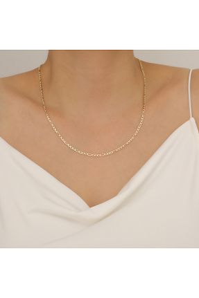 گردنبند طلا زرد زنانه 14 عیار Hasalp Kuyumculuk - کد 890504451